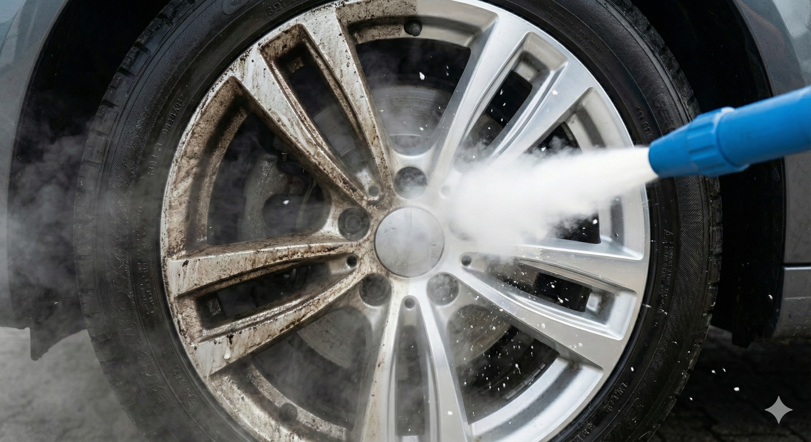 Trockeneis Außen/Felgen